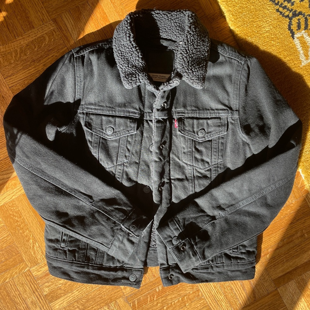 Levi’s Shearling Lined Denim Jacket